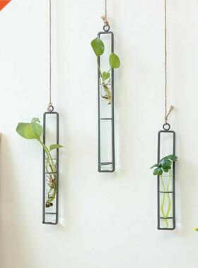 Nordic Decoration Home Flower Wall Vase Flower Test Tube Vas