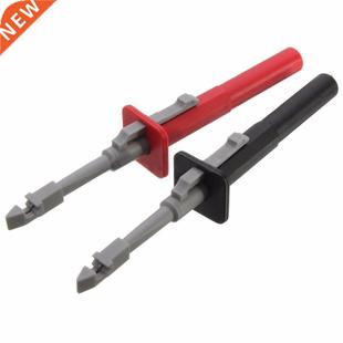2pcs Nickel Plated Test Clip Insulation Piercing Probes Safe