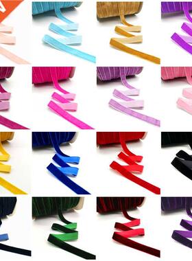 5 yards 6-25mm Velvet Ribbon Wedding Party Decoration Handma