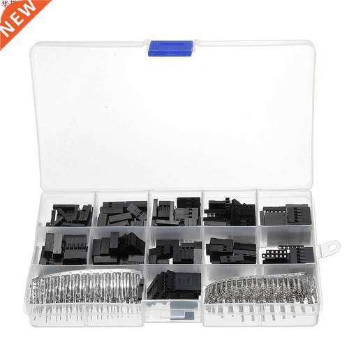 Excellway TC10 620pcs 2.54mm Wire Jumper Pin Header Connecto