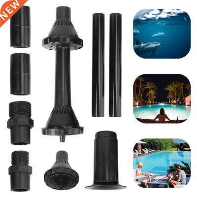 OUNONA 9PCS Fountain Pump Nozzle Set Water Spray Heads for