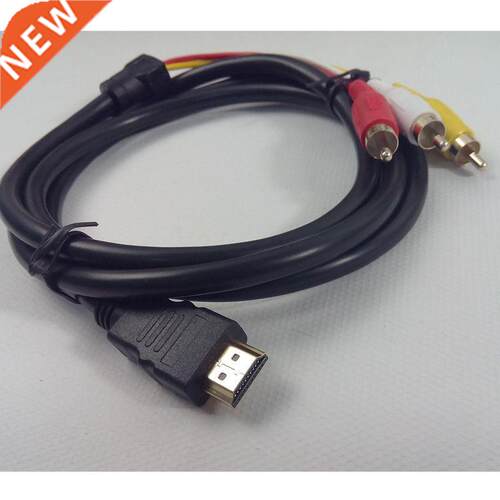 1080P HDMI Male to RCA Audio Video AV Output Transmit Cabl