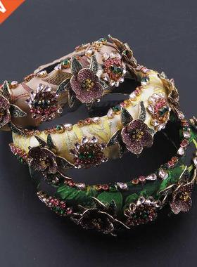 Handmade Wedding Crown Sponge Hair Accessories Bridal Tiara