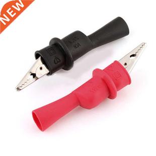2Pcs Alligator Crocodile Test Clip Clamp For Multimeter Test