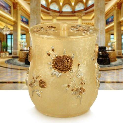 Paper Bathroom Bucket Recycling Garbage Basket Table Trash