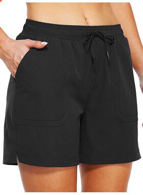 Women Hiking Shorts Golf Athletic Outdoor Quick Dry Workout
