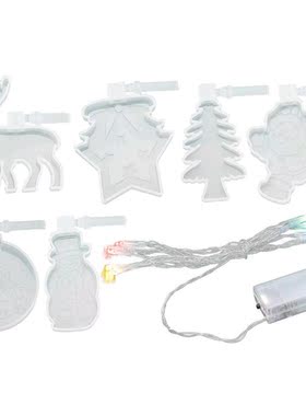 Christmas Silicone Mold Little Snowman Christmas Lighti