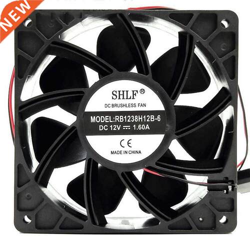 12V 1.6A Double Ball Bearing 14.5CFM Large Air Volume High T