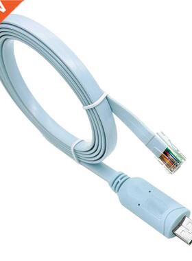 USB RJ45 Console Cable 6ft FTDI Windows 8, 7, Vista, MAC, Li