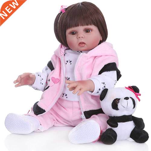 Lifelike Reborn Bby Lovely Kid Toddler Sleep Ply Bth