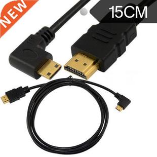 HDM Left Cable 0.15M Plug Male 1.4 Angled