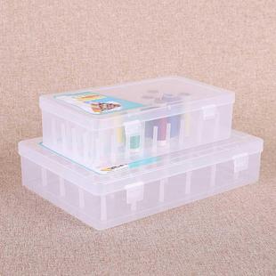 Plastic Bobbin Box Sewing Bobbins Threads Storage Sorting C