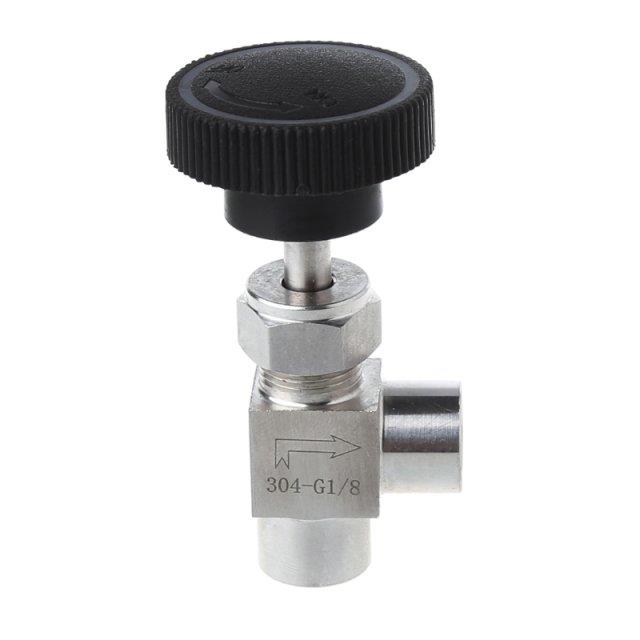 1/8 BSP Equal Female Thread 304 Stainless Steel Flow Contro