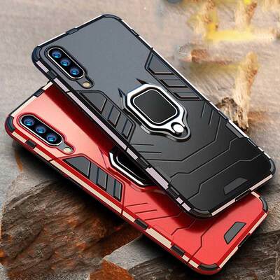 4 in 1 Case For Samsung Galaxy A70 A50 Case Armor Cover Ring