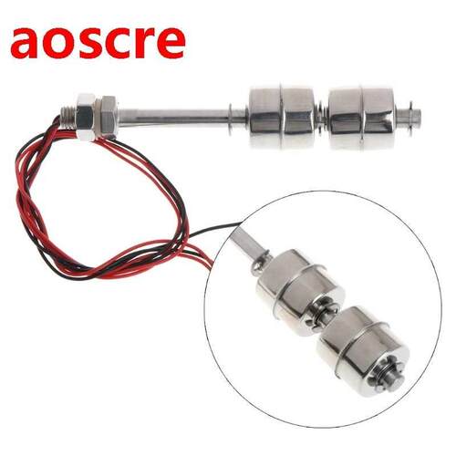 220V 10W 100mm Float Switch Auto Tank liquid Water Level Sen