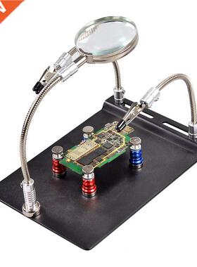 Magnetic Circuit Board Holder Helping Hands Soldering Third