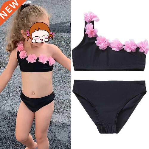 2021 Two Piece Girls Swimsuit Pineapple Children's Swimwear