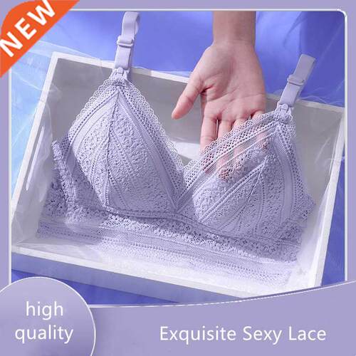 Maternity Nursing Bra Plus Size Women's Postpartum Sexy Fren