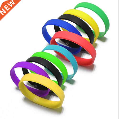 Wholesale Silicone Rubber Wristband Flexible Wrist Band Cuff