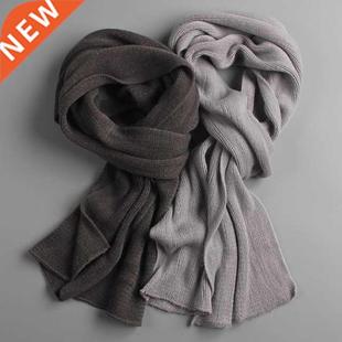 2021 NEW Arrived Men Scarf Knit Spring Unisex Thick Warm Win