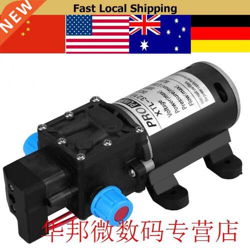 DC 12V 160PSI 8L/Min Water Pump High  Diaphragm Self