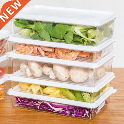 Fridge Transparent Storage Box Fresh Keeping Container With