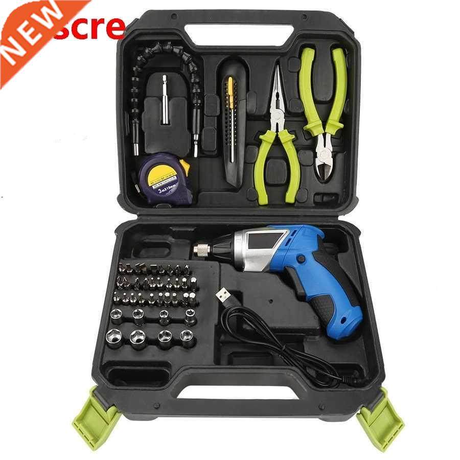 electric screwdriver 45pcs 3 6v rechargeable portable instru