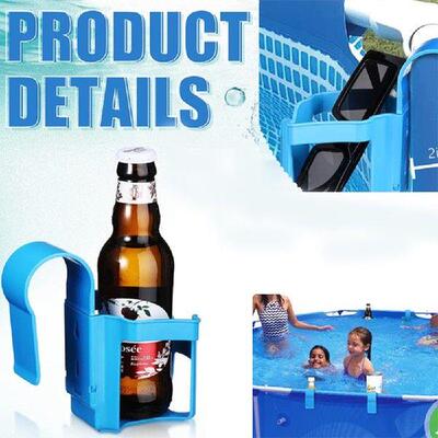 Poolside Cup Holder Sturdy Pool Drink Holder Accessories