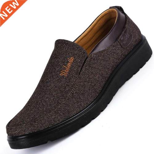 2022 New Brand Men Casual Shoes Spring Breathable Soft Botto