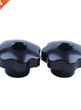 M8 x 50mm Diameter Thread Clamping Star Knob Black Replaceme