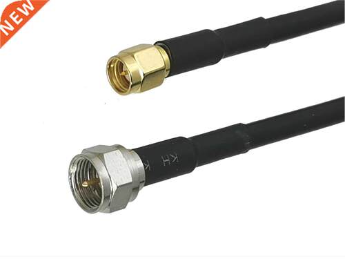 RG58 SMA Male plug to F TV Male plug Connector RF Coaxial Ju