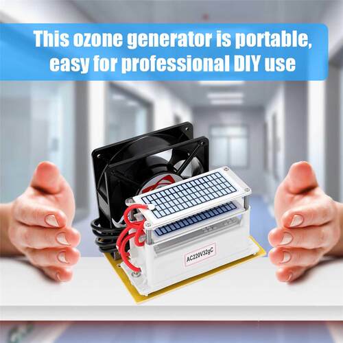 Portable Ozone 32g/h Generator 适用于maldehyde Remove Machin