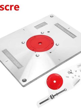 Aluinu Router Table Insert Plate Electric Wood illing Tri