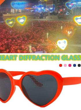 Heart Effect Diffraction Glasses Special Effect EDM