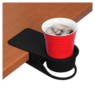 Drinking Cup Holder Clip - Home Office Table Desk Side Huge