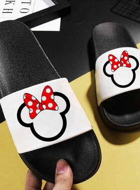 2021 Women Shoes Flat Bathroom Indoor Slippers Leopard Geom