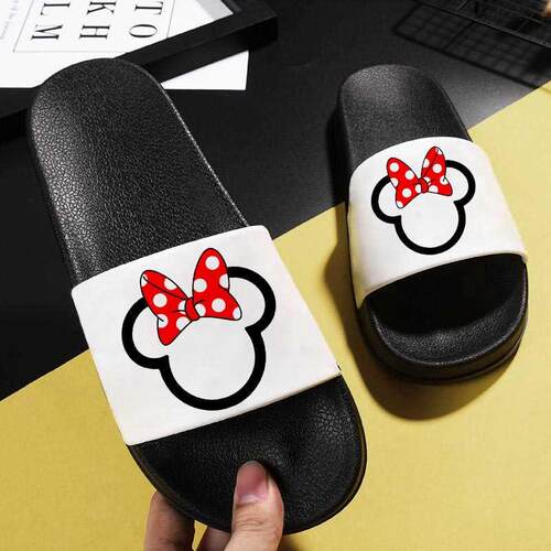 2021 Women Shoes Flat Bathroom Indoor Slippers Leopard Geom