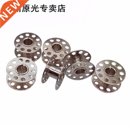 20pcs New Stainless Steel Sewing Machine Bobbins Spools 适用