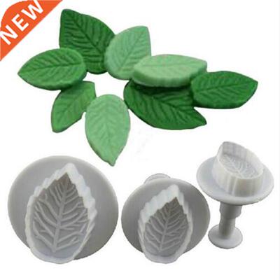 Pcs/Set Cake Rose Leaf Plunger Fondant Decorating Sugar Cra