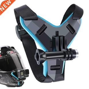 Helmet Straps Mount Chin Stand Holder Motorcycle For GoPro H