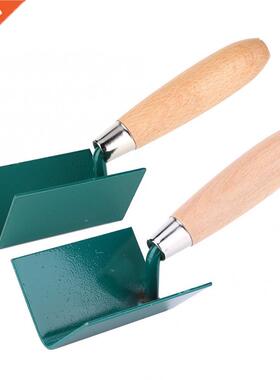 75mm Plastering Trowel Wooden Handle Steel Blade Outside Cor