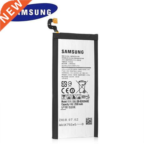 Original Battery EB BG920ABE 2550mAh For Samsung GALAXY S6