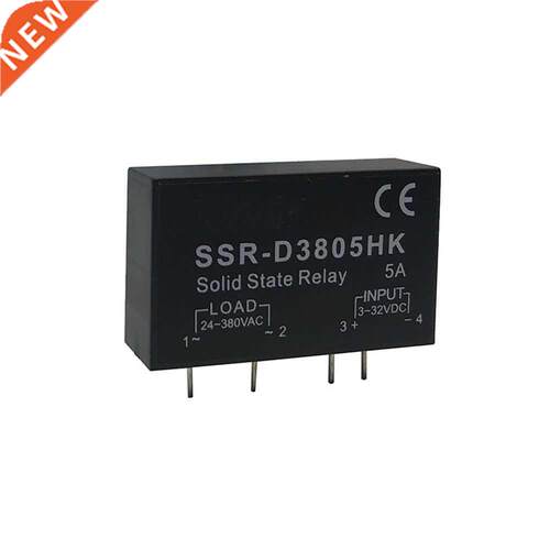 1PCS PCB Dedicated with Pins SSR-D3805HK 5A DC-AC Solid Stat