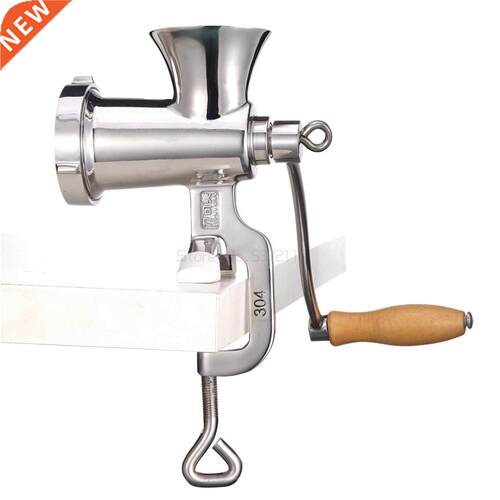Manual Meat Grinder Household Stainless Steel Hand Cranking