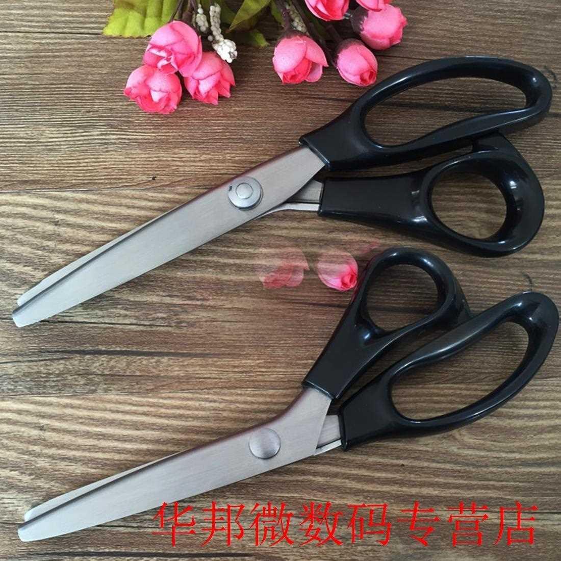 Best 1PCS 23.5cm Sewing Cut Dressmaking Tailor Shear Pinking