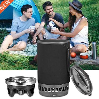 Camping oves Cookware Set With ove Burner And Pot