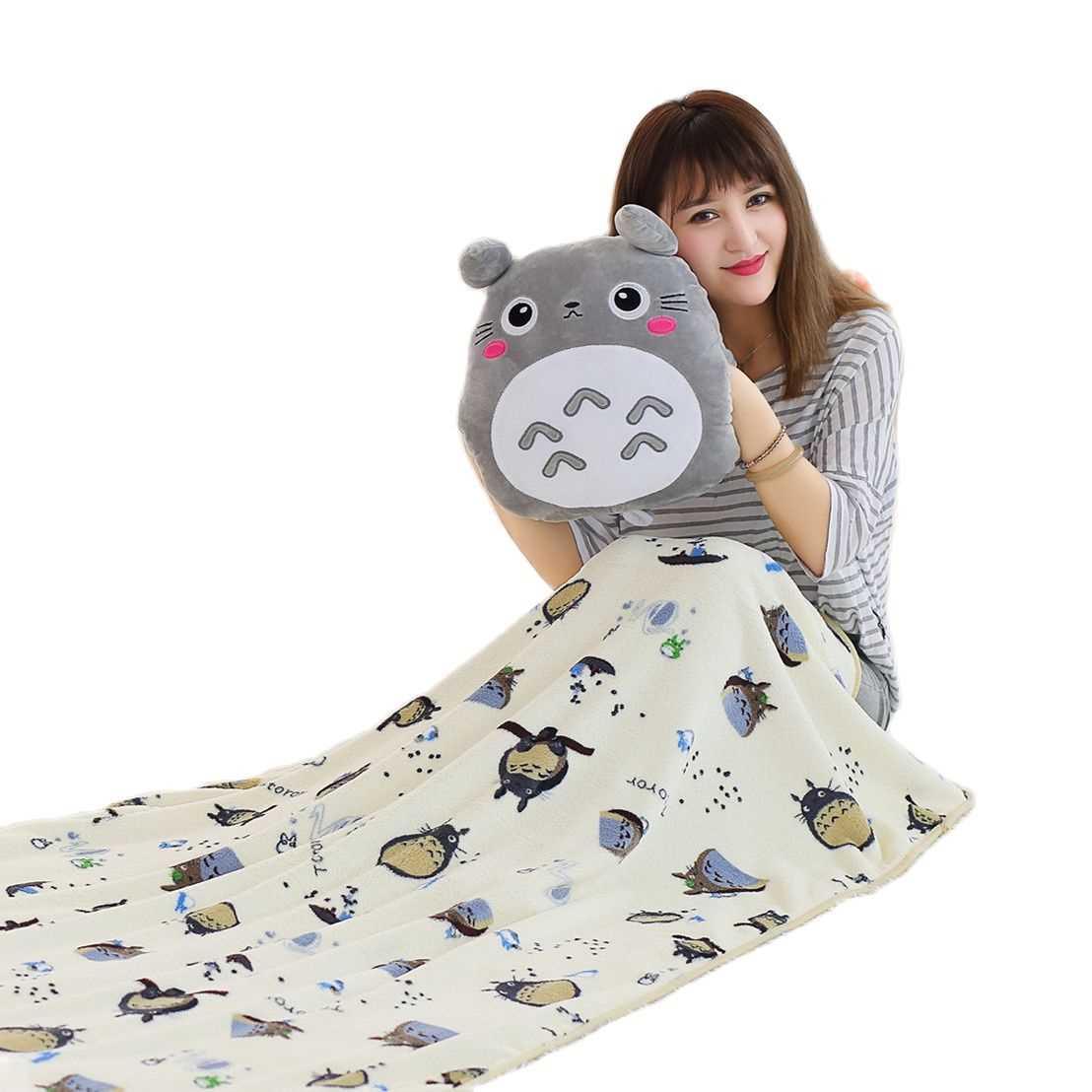 Ctoon cute ctoon three-in-one pillow quilt dual-use cush