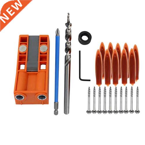 1 Set New Jig R3 Pocket Hole Jig Kit Pocket Hole Wood Joiner