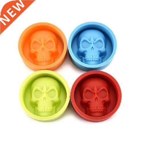 Creatve Slcone Soap Molds  Skull Soap Mold Cake Maker