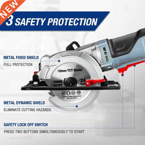 Electric Mini Circular Saw 710W Multifunctional Electric Sa